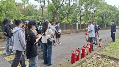 115滅火器演練圖片